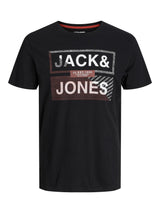 Jack & Jones Plus (12245485) JJKAIN Crew Neck T-Shirt in 2 Colour Options 1XL to 6XL