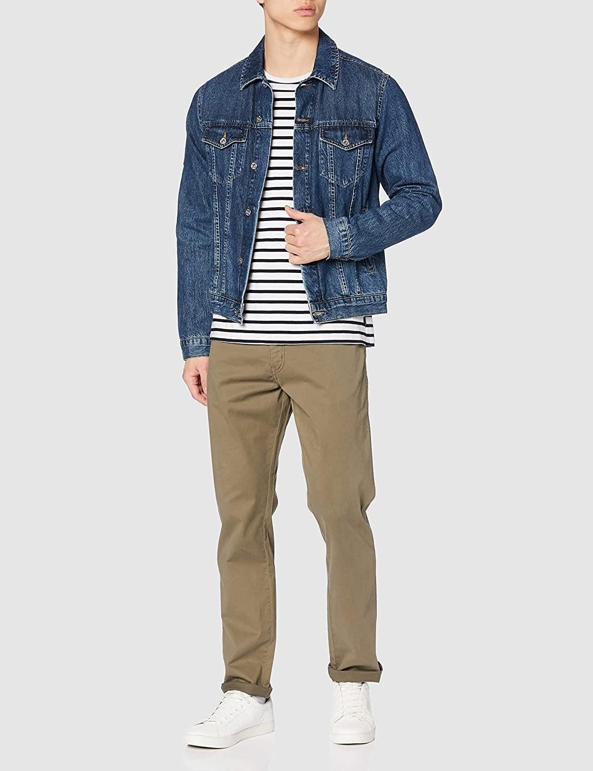 Wrangler Greensboro Texas Slim Stretch Chino Waist 38 - 46, 10 Colours