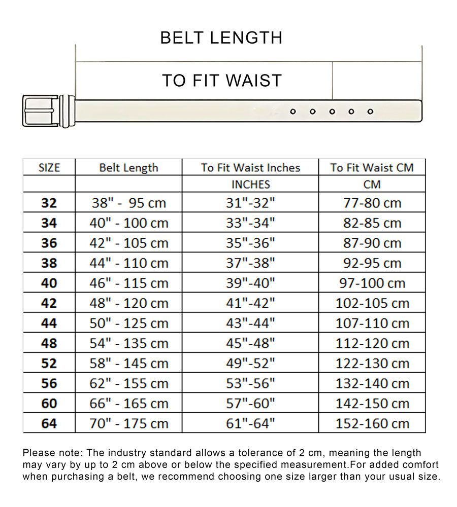 DUKE LONDON ANTIQUE BUCKLE JEANS BELT IN 4.0CM WIDTH (KS204S) IN BROWN IN WAIST SIZE 42 TO 64