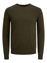 Jack & Jones Crew Neck Knitted Pullover For Men (JJEHILL) in 3 Colours, L-XL