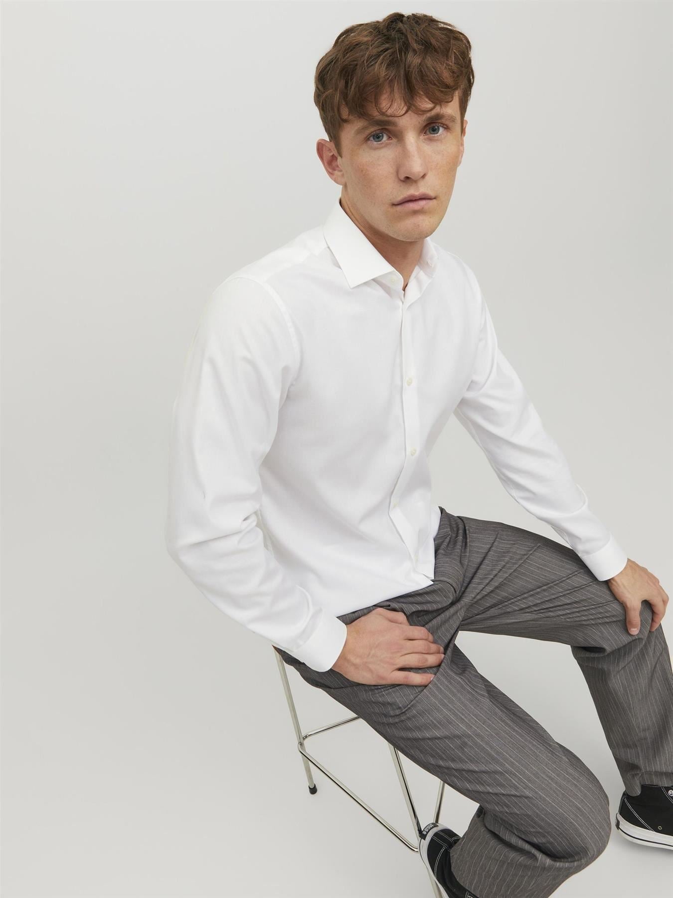 Jack & Jones Long Sleeves Shirt For Men (JPRBLAPARKER) in 6 Colours, L-XL