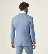 Skopes Lucien Suit Tailored Fit Jacket For Men in Sky Blue, 36S-62L