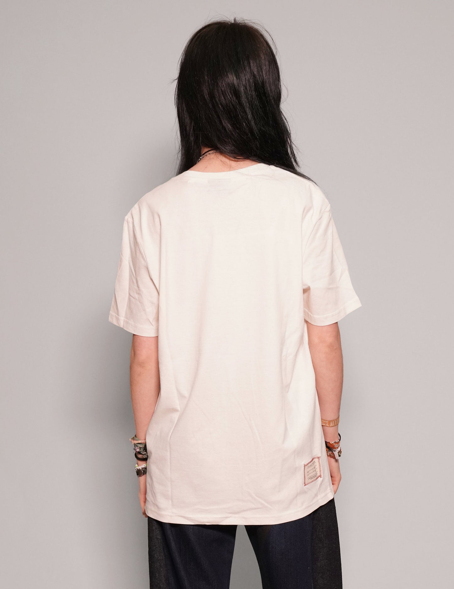 'Anarchy' T-Shirt in Ecru