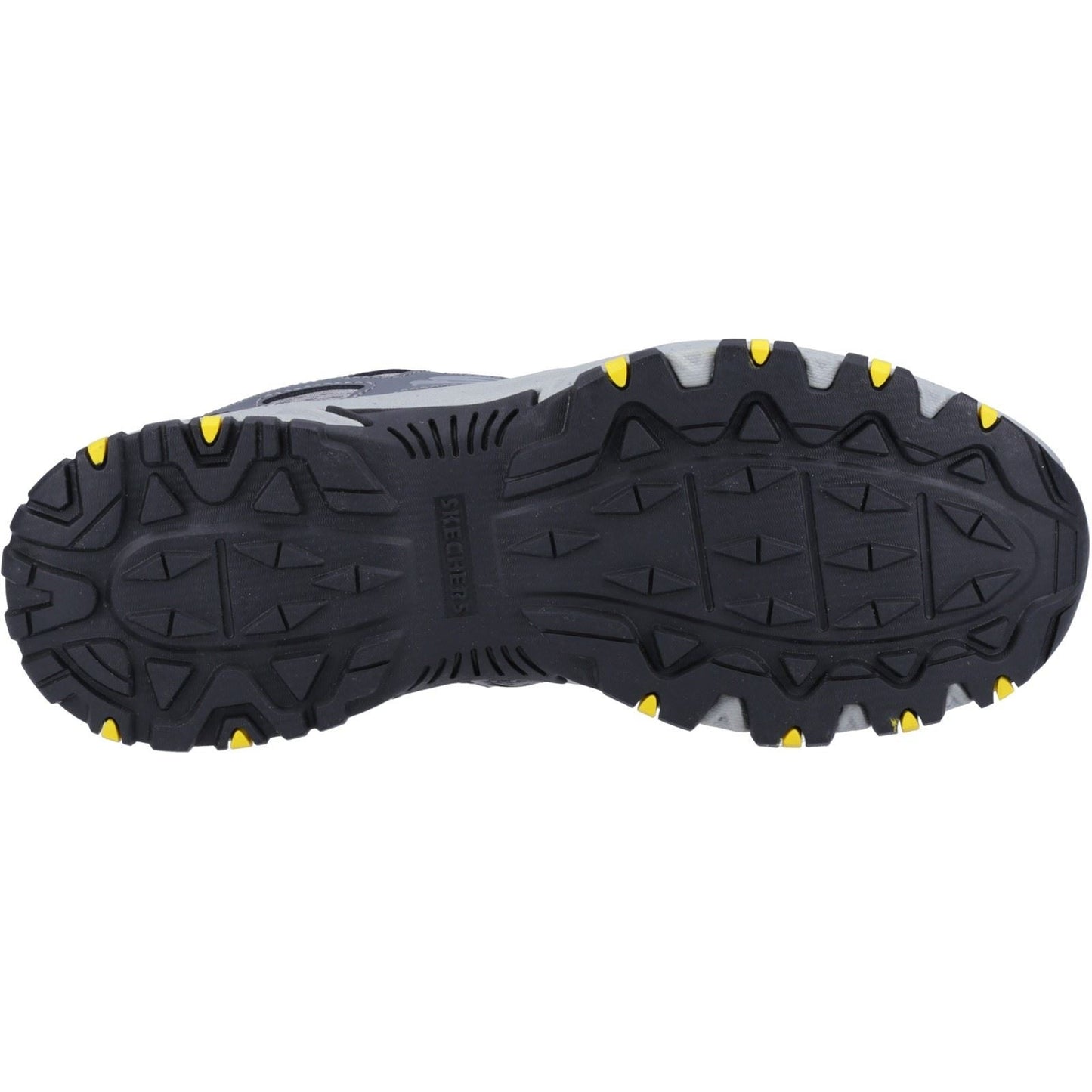 Skechers (GAR237265) Men's Hillcrest Shoe in Charcoal/Black 6 to 12