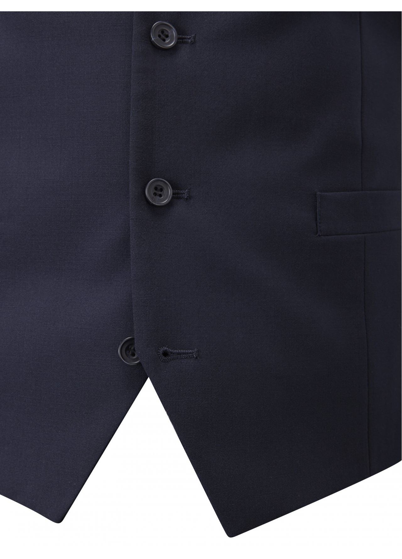 SKOPES Mens Wool Blend Darwin Navy Waist Coat