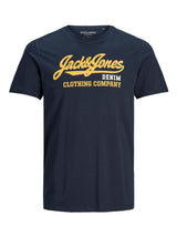 Jack & Jones Mens Plus Logo Printed Tee