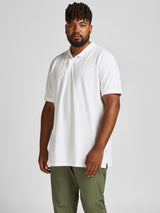 Jack & Jones Plus Size Men's Pique Basic Polo in XL-6XL, 3 Colours