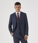 Skopes Men's Tailored Fit Suit Jacket Harcourt In Blue Colour Size 34 - 62
