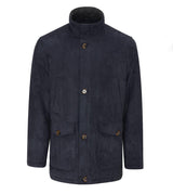 Skopes Men's Plus Size Mid Length Car Coat In Navy Size Small To 5Xl
