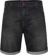 Kam Mens Big Size Stretch Denim Shorts (Cougar) in Size 40-60
