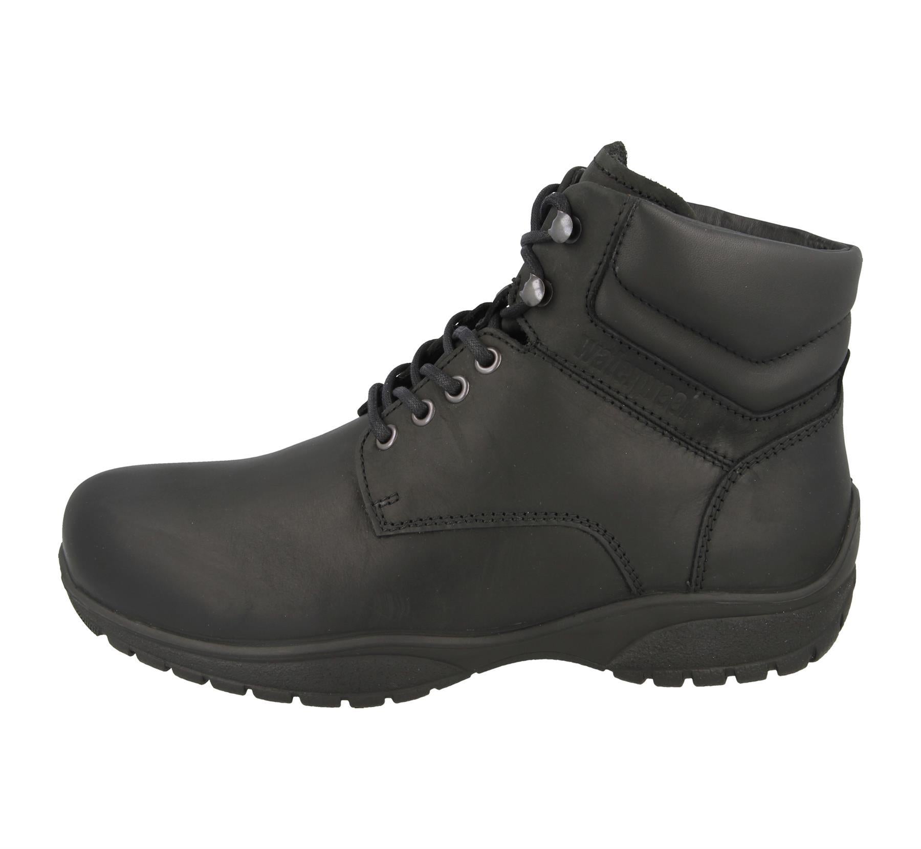 Mens (Odessa) 6V Wide Fit By Db Shoes in Black W/Proof Nubuck