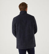 Skopes Men's Plus Size Mid Length Car Coat In Navy Size Small To 5Xl