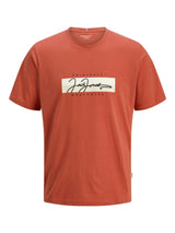 Jack & Jones Short Sleeves T-shirt For Men (JORFREDERIKSBERG BOX SCRIPT) in 3 Colours, S-XXL