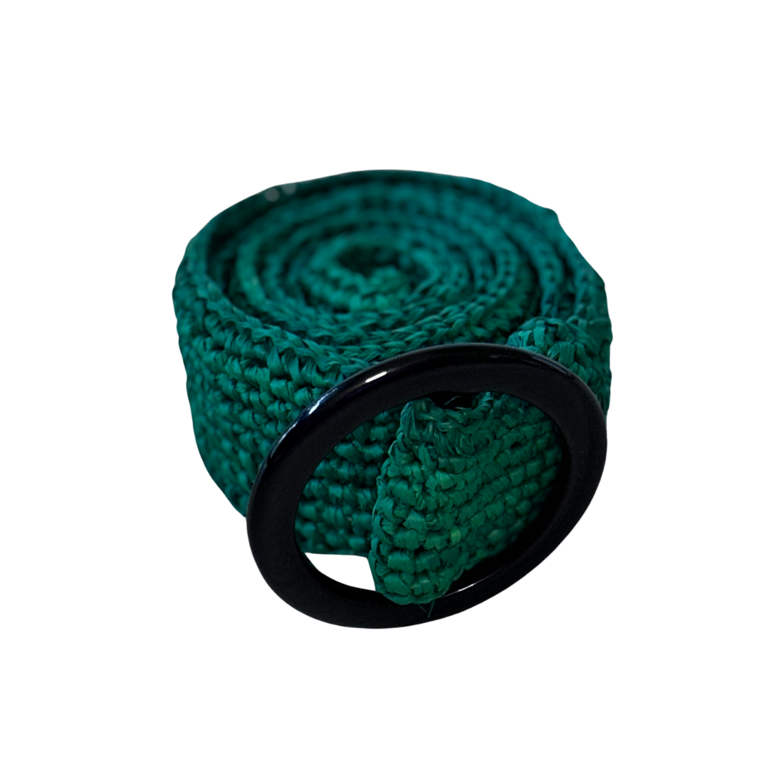 Raffia Belt