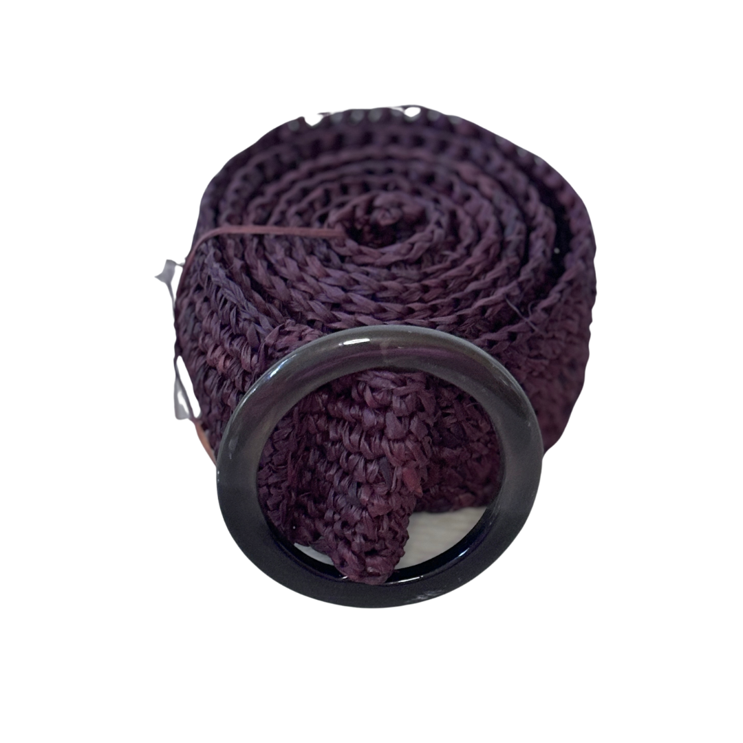 Raffia Belt