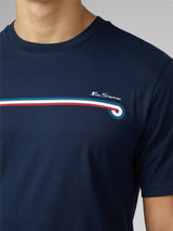 Ben Sherman Core Stripe T-Shirt for Mens (0076114) in 2 Colours, 2XL-5XL