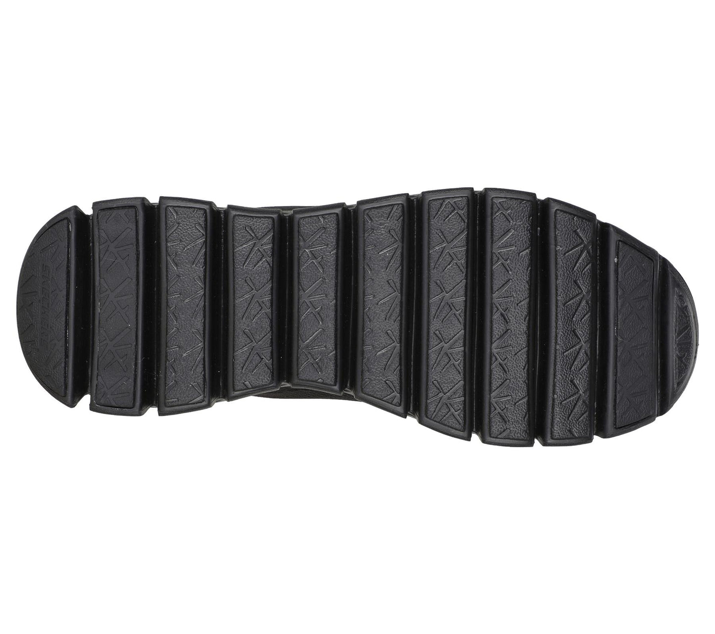 Skechers Men's Glide-Step Fasten Up Sneaker shoes in Black in UK 6 to UK 13