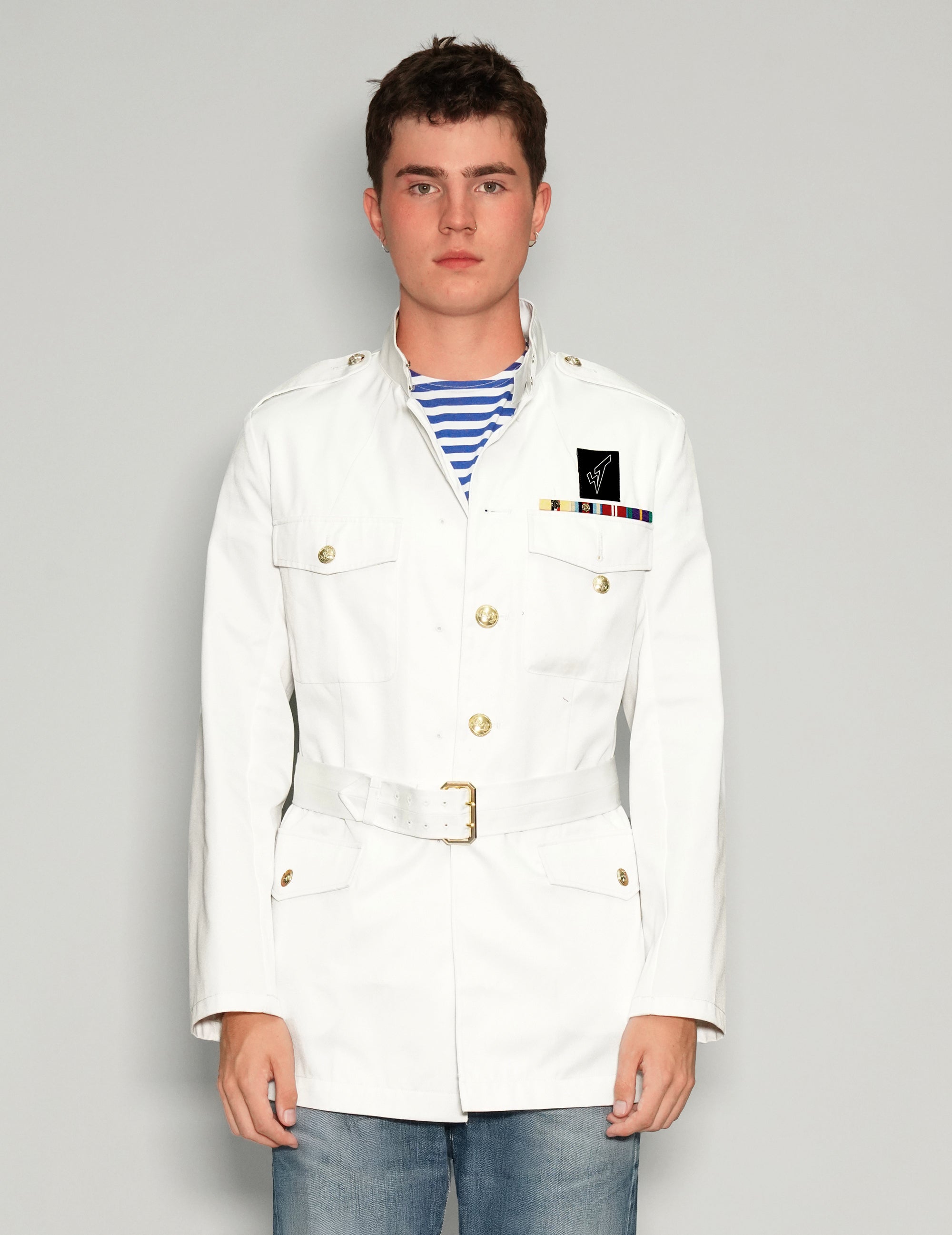 Tropical Army Dress Jacket
