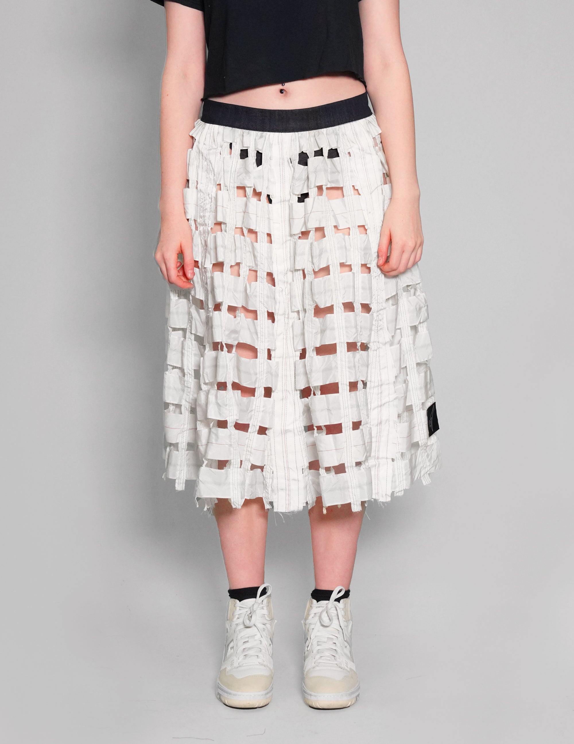 Parachute Skirt - White or Black