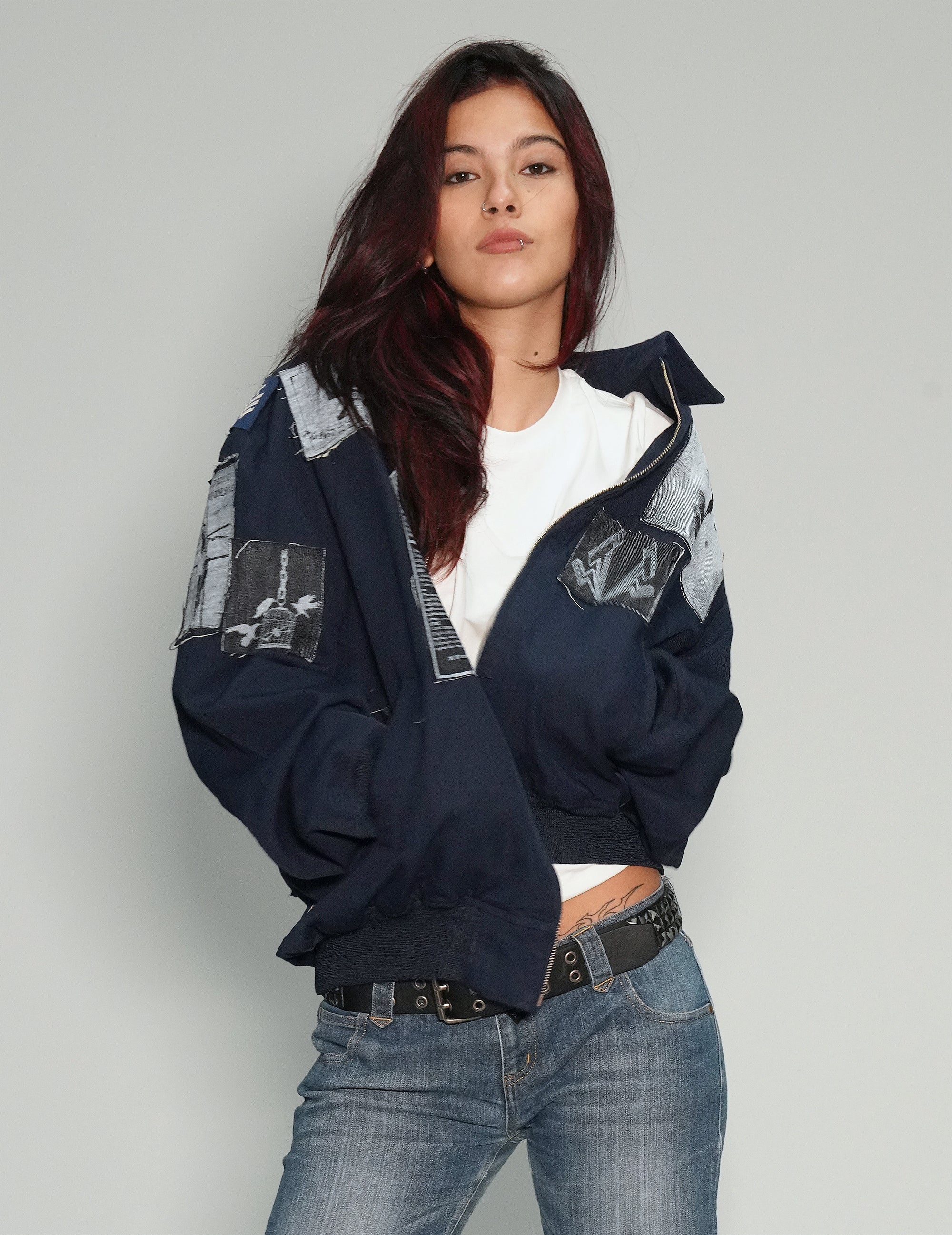 Patched RAF Jacket