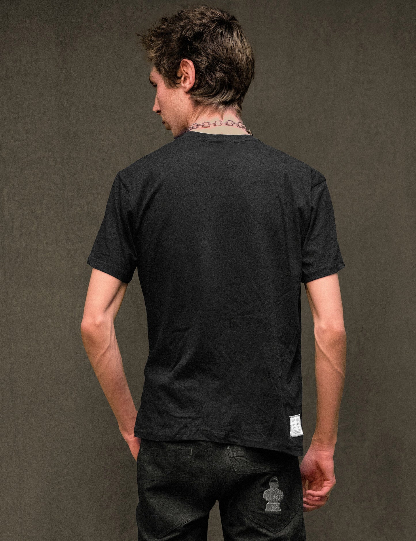 'We're Into Chaos' T-Shirt in Black