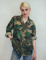 Party Back Shirt - Gold Sequin - Camo
