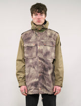 IMMORTAL Hooded Desert Parka in Camo & Khaki