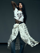 Parachute Skirt - White or Black