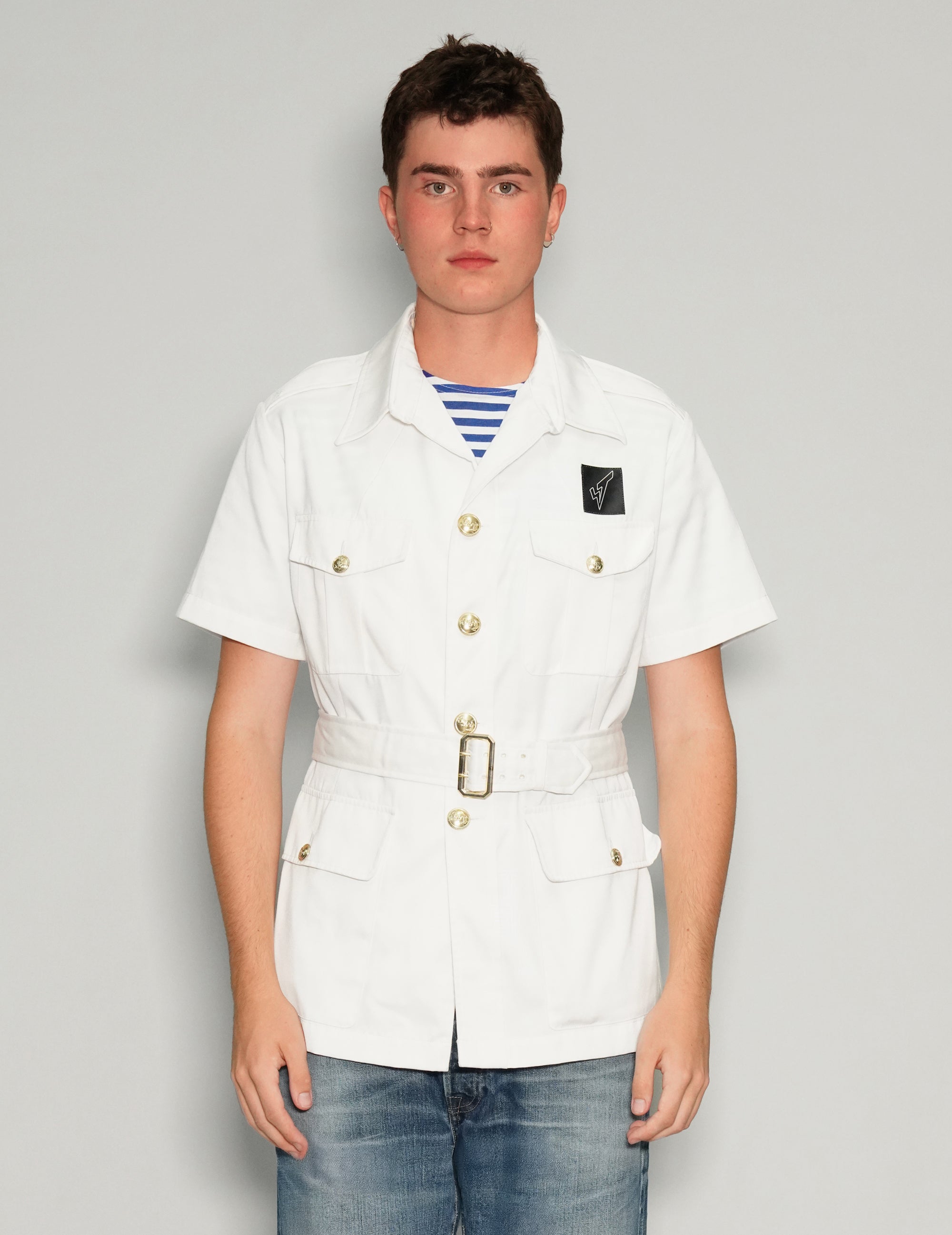 Officers Tropical Dress Shirt