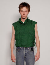 Ex Military Flak Jacket in Green
