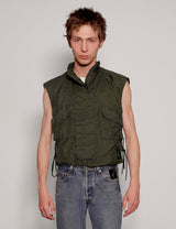 Ex Military Flak Jacket in Khaki