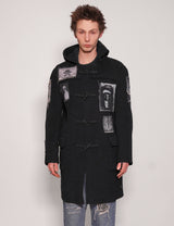 ST Patched Hooded Duffel Coat
