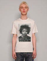 'Purple Haze' T-Shirt in Ecru