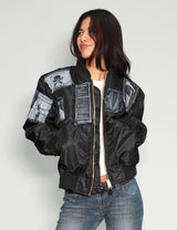 MA-1 Patched Bomber in Black