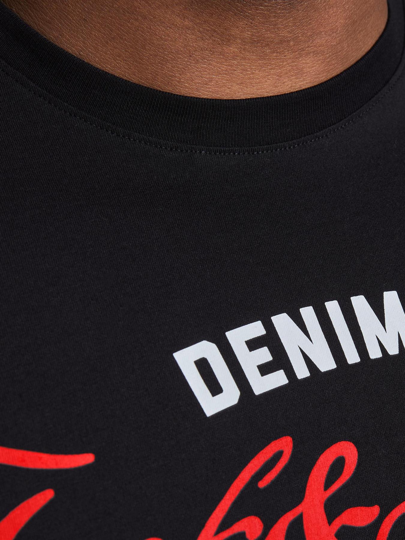 Jack & Jones Mens Plus Logo Printed Tee