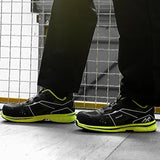 Rockfall Mens Wide (EE) Fit Lightweight Protective Toe Cap Safety Trainers (AirTech)