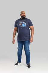 Duke Compton-D555 Official Vw Van Life Printed T-Shirt in LT-3XLT