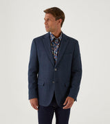 Skopes Men's Plus Size Cotton Blend Sports Warlow Jacket in Navy Size 52 to 62