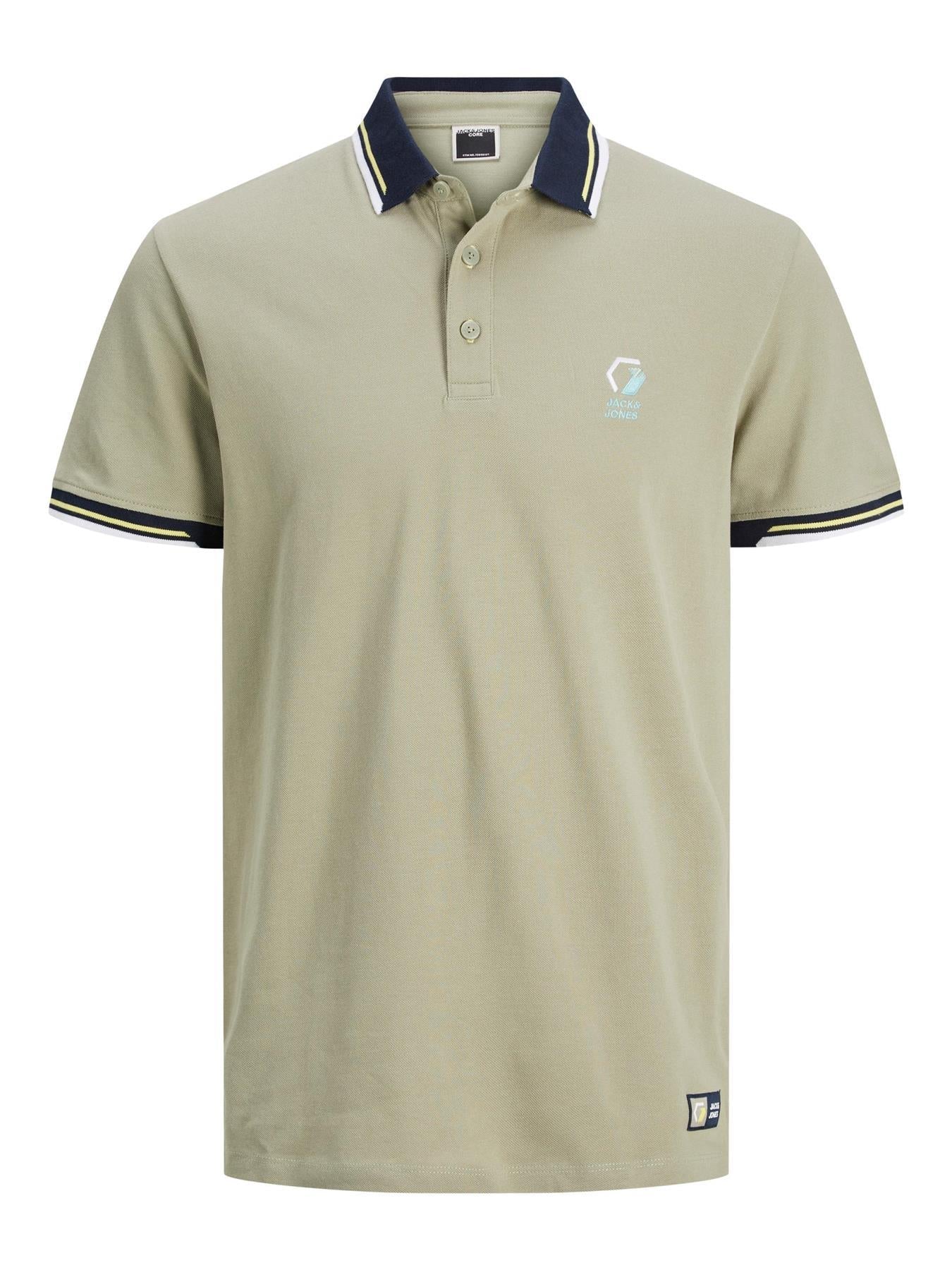Jack & Jones Men's Jcologan Short Sleeve Polo Shirt With Embroidery US1XL to 6XL