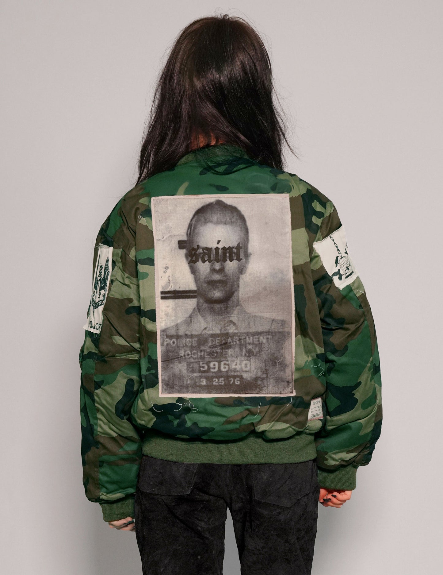 MA-1 Patched Bomber in Camo