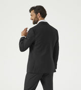 Skopes Farnham Suit Tailored Fit Jacket For Men in Black, 36S to 62L
