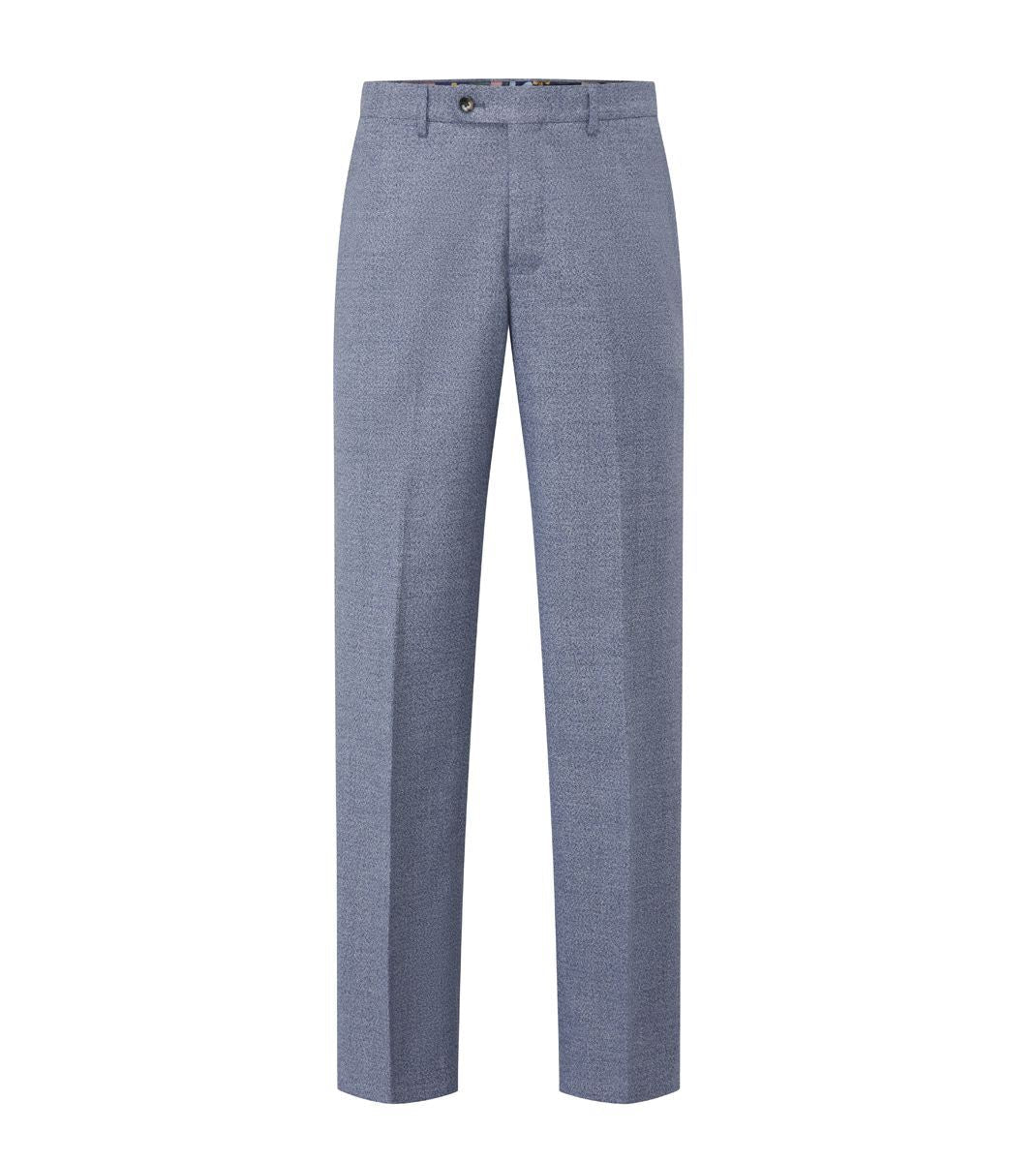 Skopes Tailored Fit Jodrell Suit Trouser For Men in Blue Marl, 30W-58W