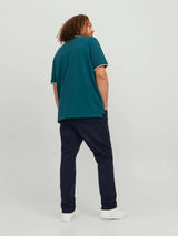 Jack & Jones (12143859) Men's Plus Size JJEPAULOS Polo Shirt in 6 Colours 2XL to 6XL