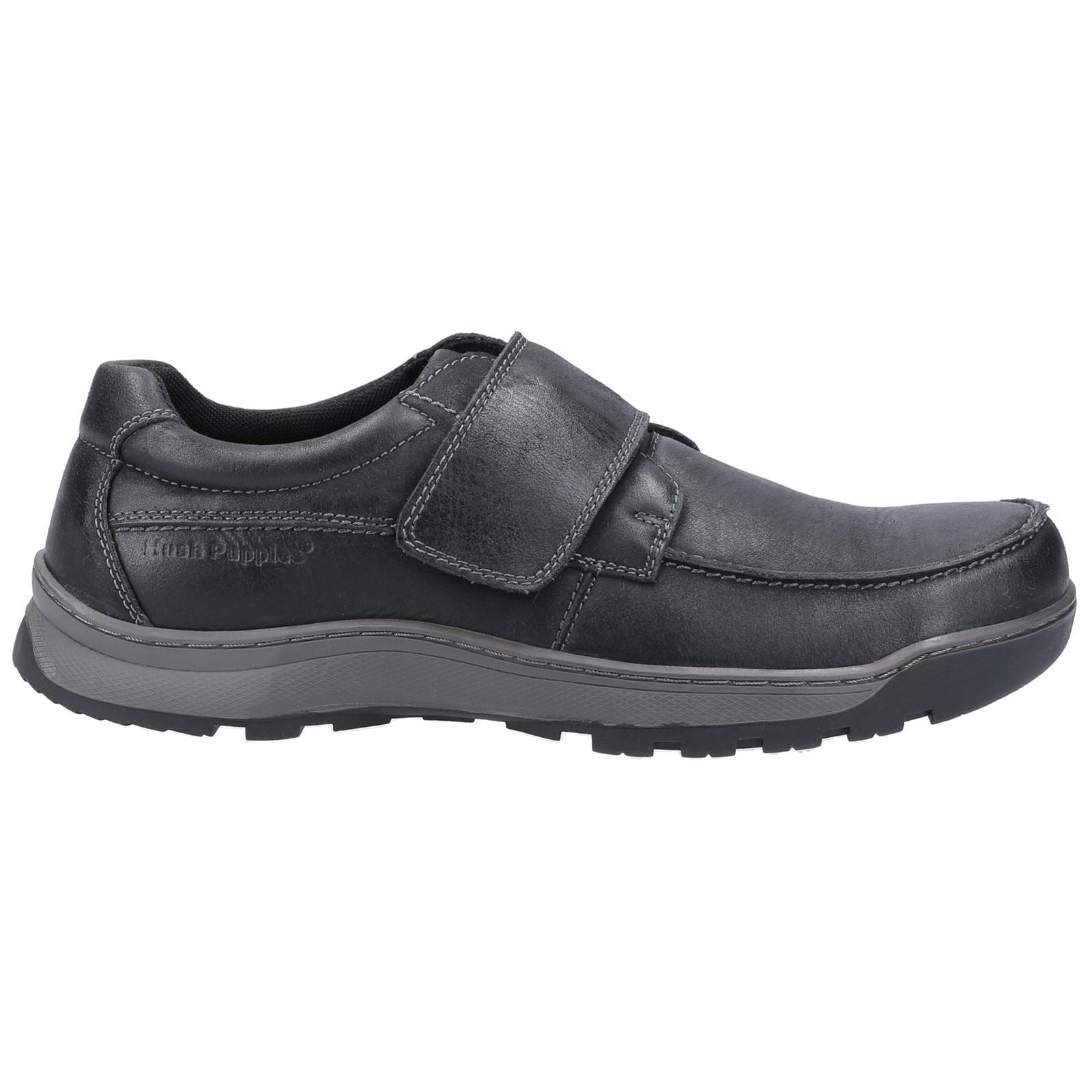 Hush Puppies Classic Touch Fastening Shoe For Men (Casper) in 4 Colours, 6-12