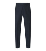 Skopes Tapered Fit Harcourt Suit Trouser For Men in Navy Ink Tweed Effect, 30W-42W