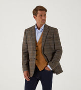 Skopes Men's Plus Size Wool Blend Sports Astbury Jacket in Navy Size 52 to 62
