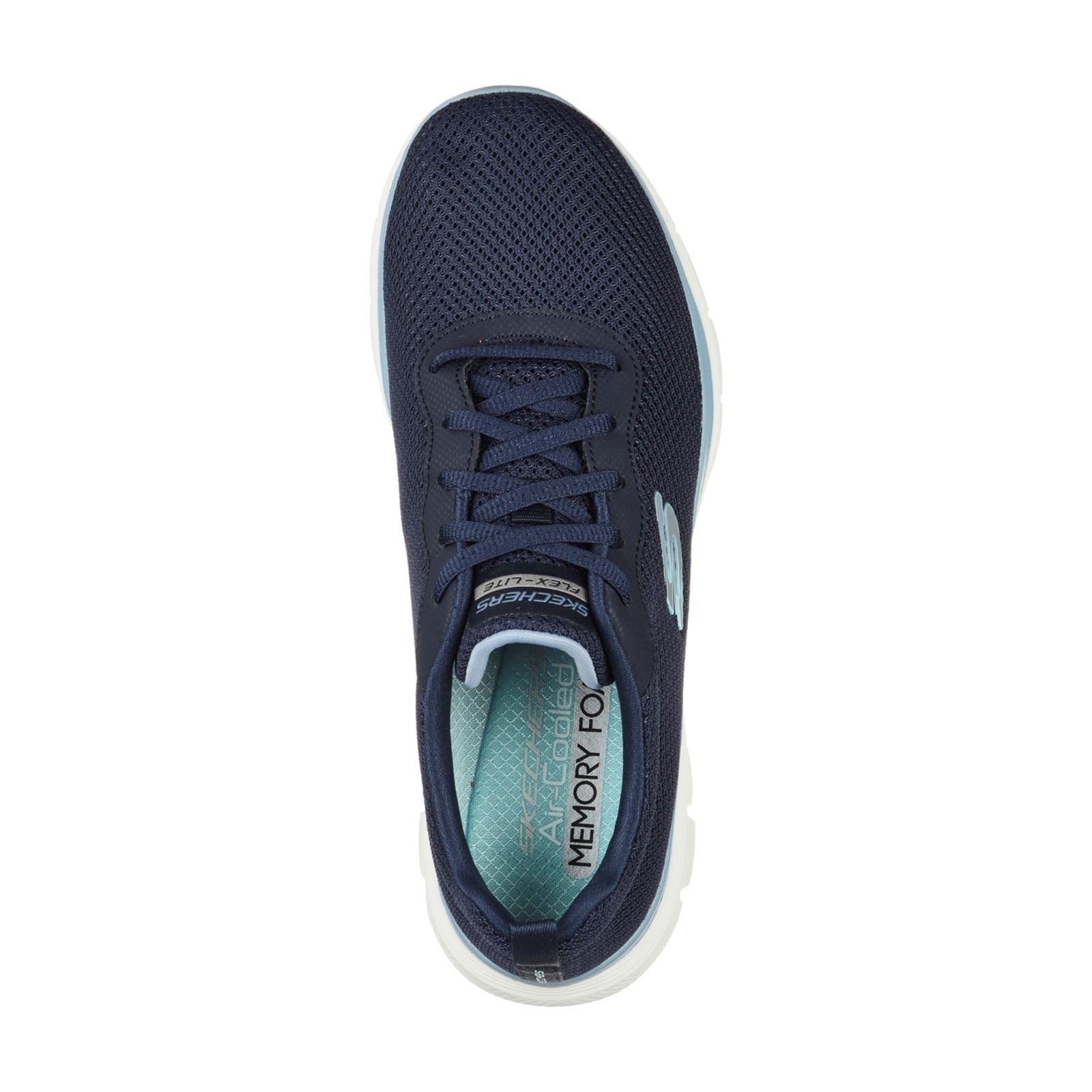Skechers (GAR149303W) Ladies Sports Flex Appeal 4.0 Brilliant View Wide in UK 4 to 8