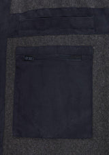 Skopes Men's Plus Size Mid Length Car Coat In Navy Size Small To 5Xl