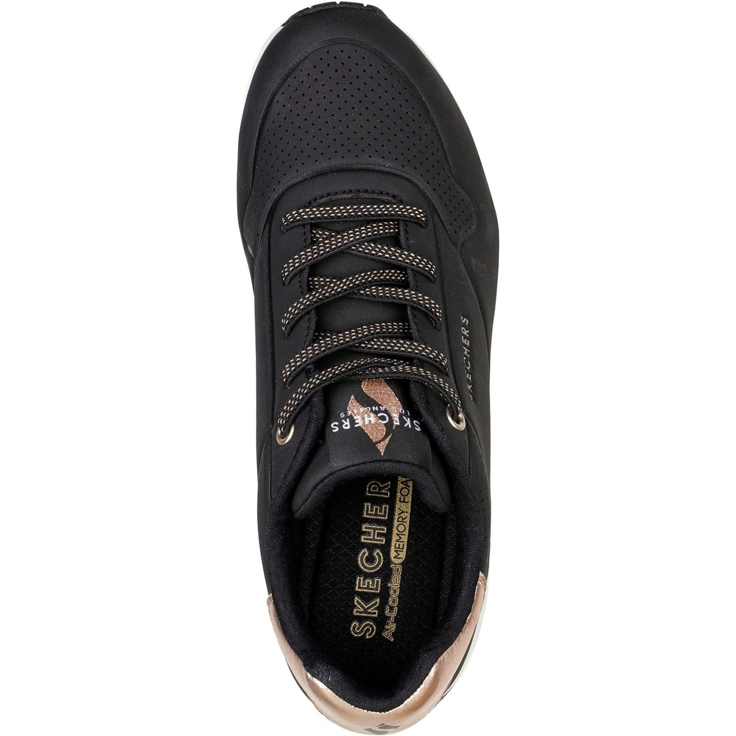 Skechers Women Trainers - Uno - Shimmer Away in 2 Colours, 3-8 - GAR155196