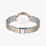 Esprit Women's Silver & Rose Gold Watch, Silver Dial | Es1l183m0085